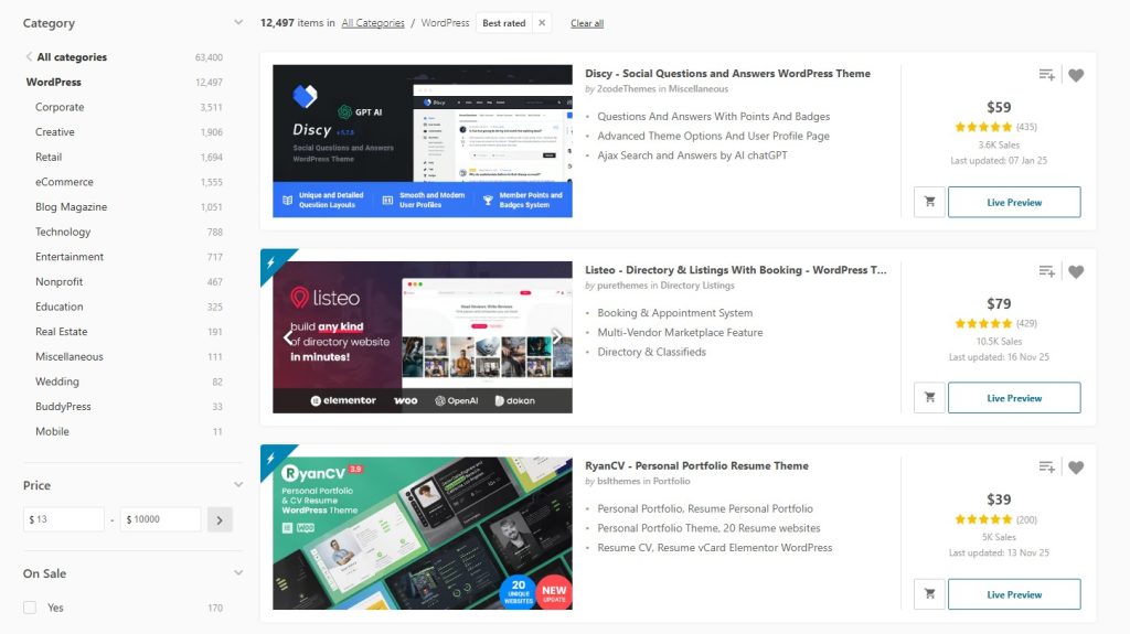 WordPress Theme Installation Service